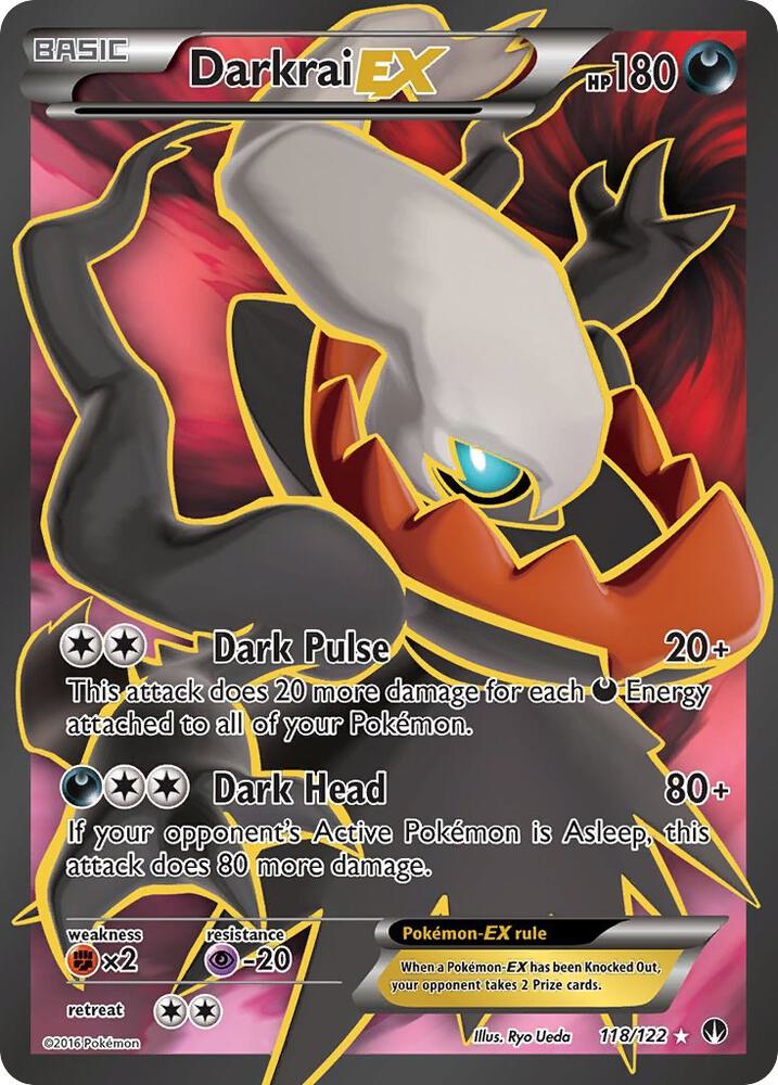 Darkrai EX 118/122 (XY - BREAKpoint)  - Holofoil | Chromatic Games