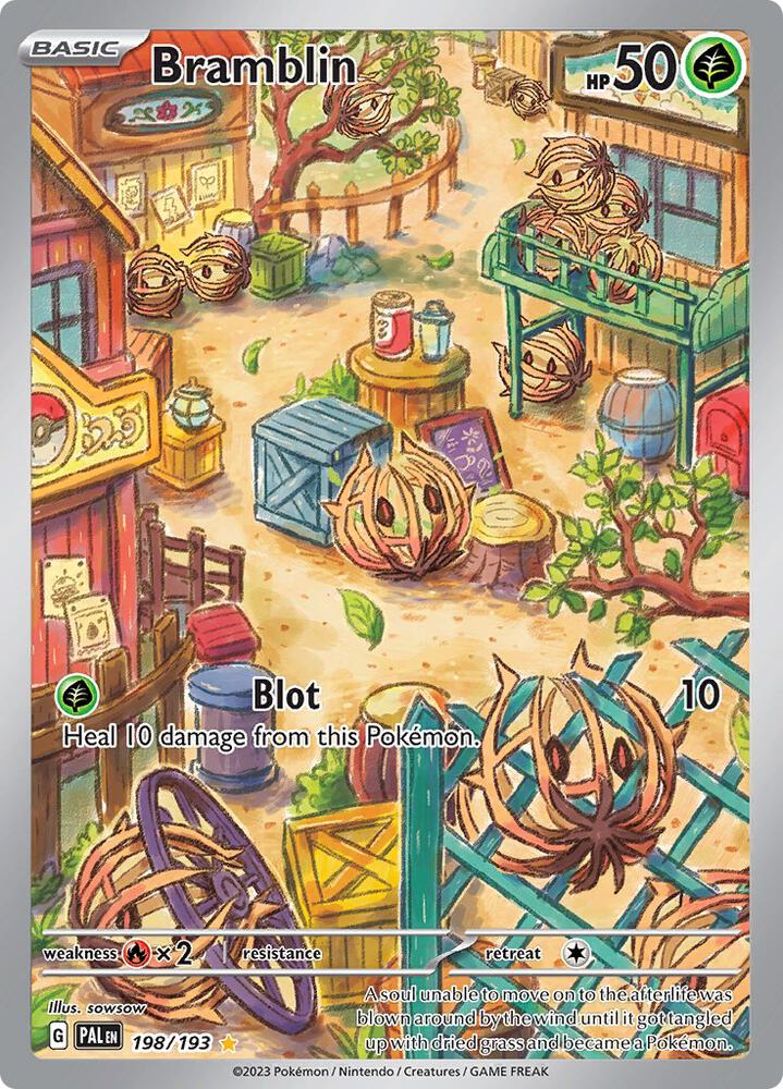 Bramblin 198/193 (SV02: Paldea Evolved)  - Holofoil | Chromatic Games