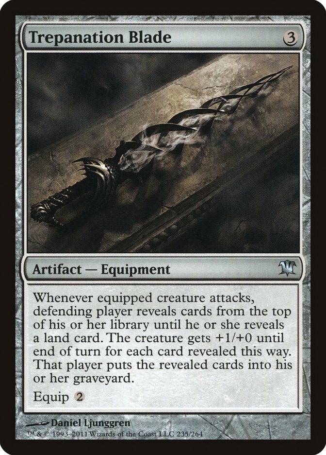 Trepanation Blade 235/264 (Innistrad)  | Chromatic Games
