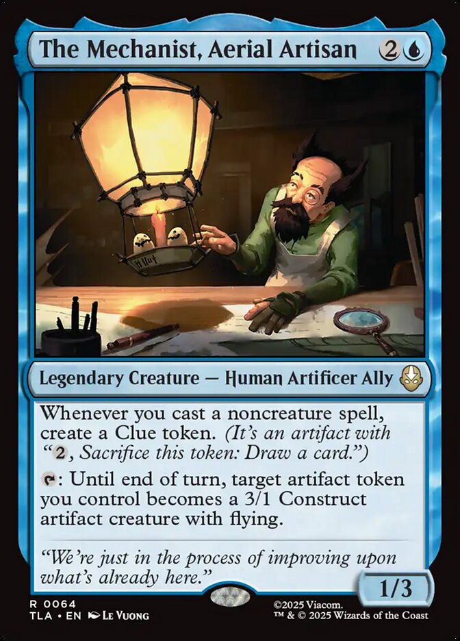 The Mechanist, Aerial Artisan 64 (Avatar: The Last Airbender)  | Chromatic Games