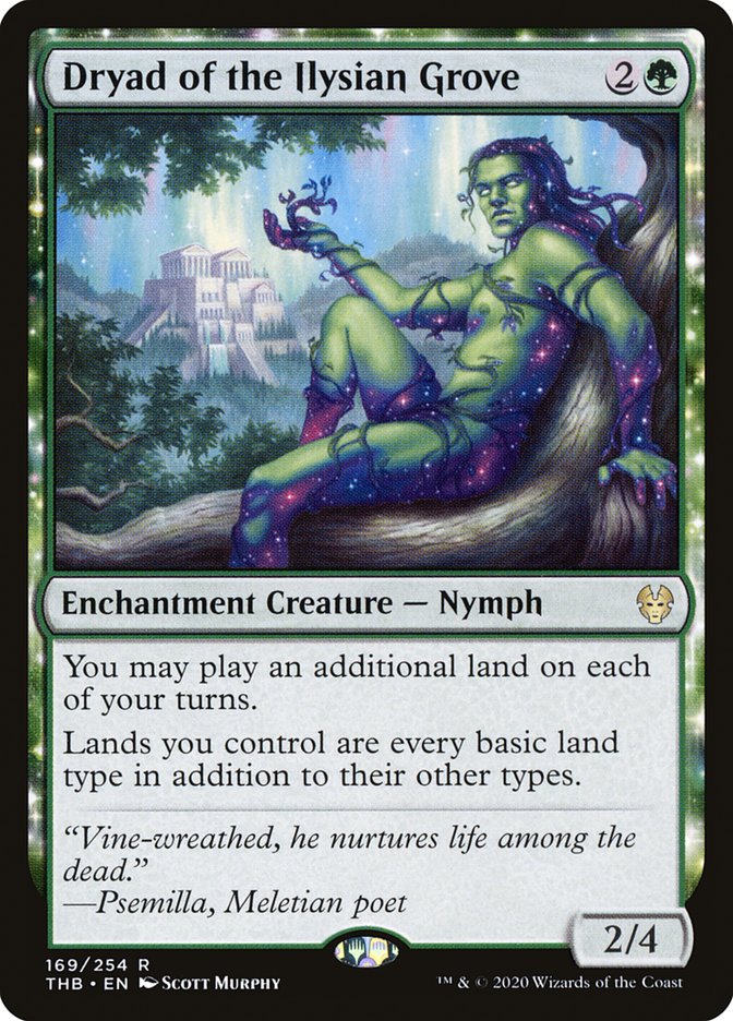 Dryad of the Ilysian Grove 169 (Theros Beyond Death)  | Chromatic Games