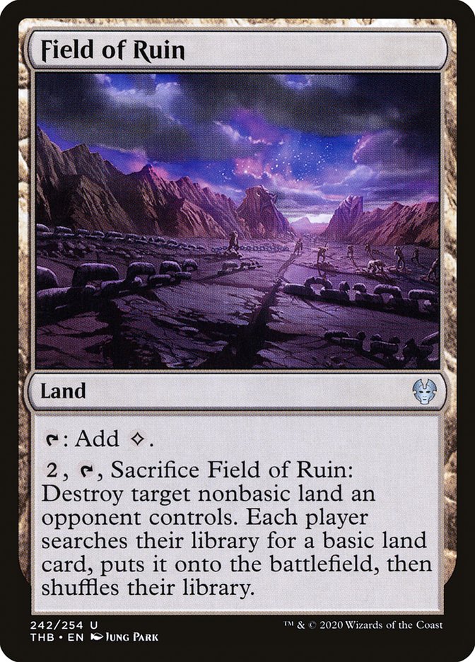Field of Ruin 242/254 (Theros Beyond Death)  | Chromatic Games