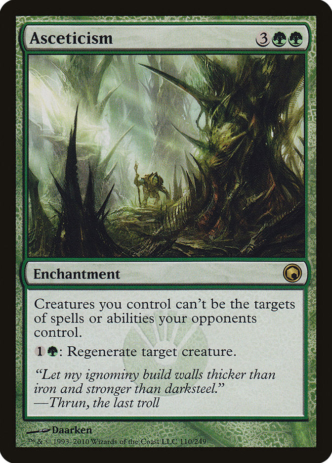 Asceticism 110/249 (Scars of Mirrodin)  | Chromatic Games