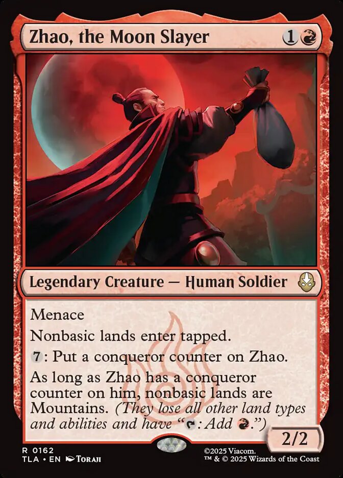 Zhao, the Moon Slayer 162/286 (Avatar: The Last Airbender)  | Chromatic Games