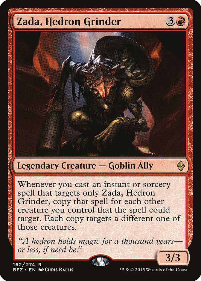 Zada, Hedron Grinder 162/274 (Battle for Zendikar)  - Foil | Chromatic Games