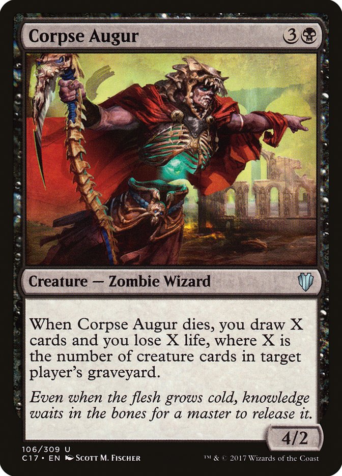 Corpse Augur 106/309 (Commander 2017)  | Chromatic Games