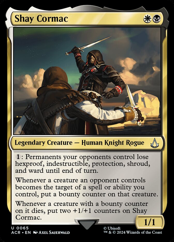 Shay Cormac 65/110 (Universes Beyond: Assassin's Creed)  | Chromatic Games
