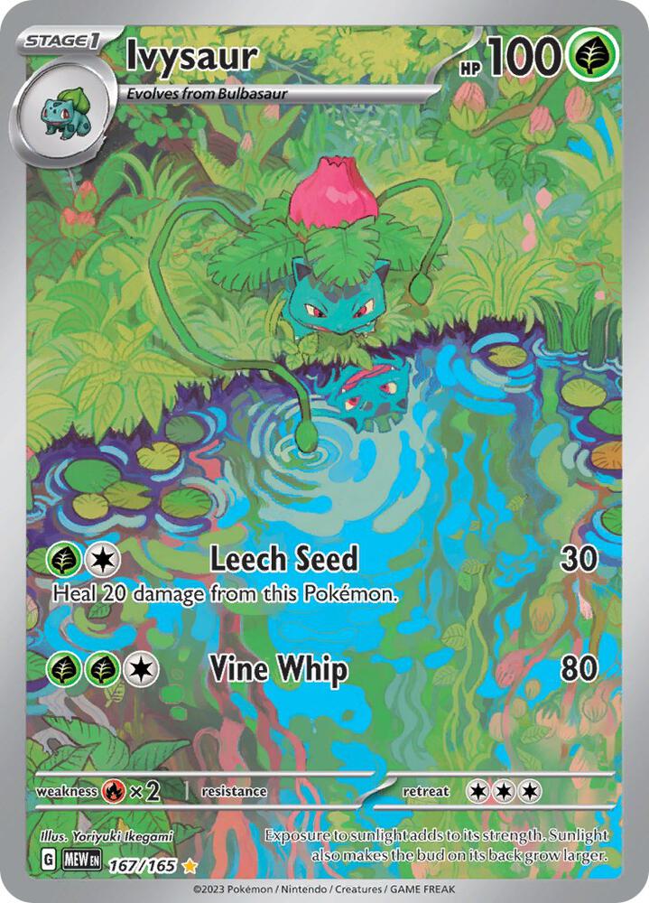 Ivysaur 167/165 (SV: Scarlet & Violet 151)  - Holofoil | Chromatic Games