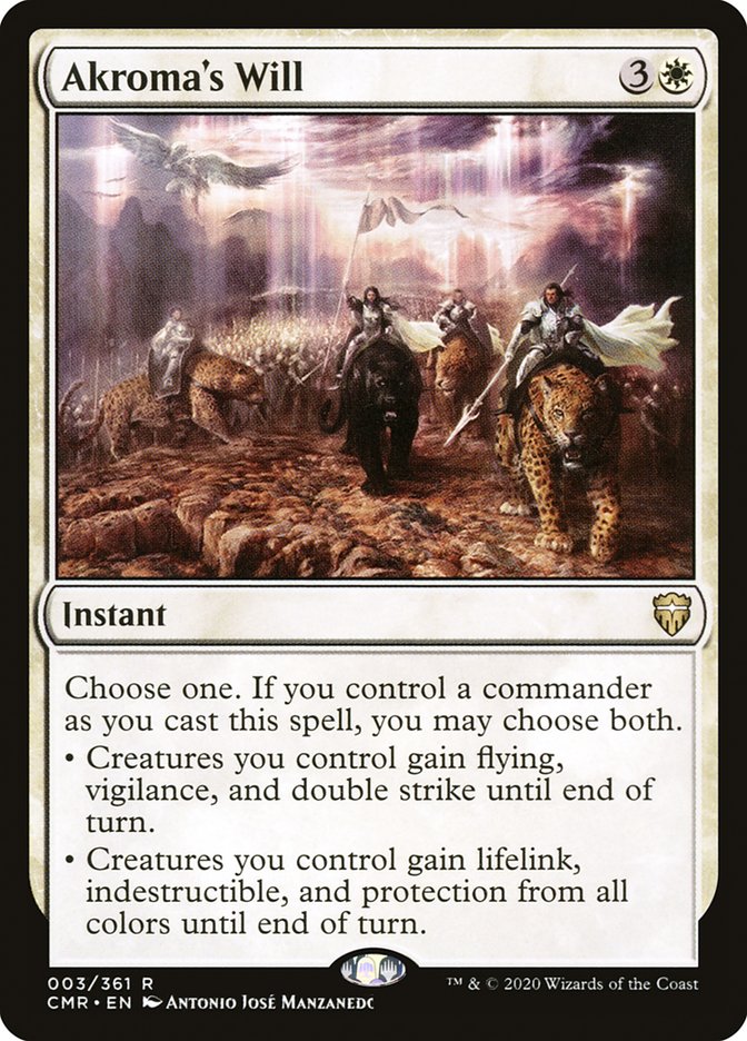Akroma's Will 3 (Commander Legends)  | Chromatic Games