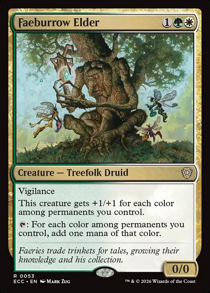 Faeburrow Elder 53 (Commander: Lorwyn Eclipsed)  | Chromatic Games
