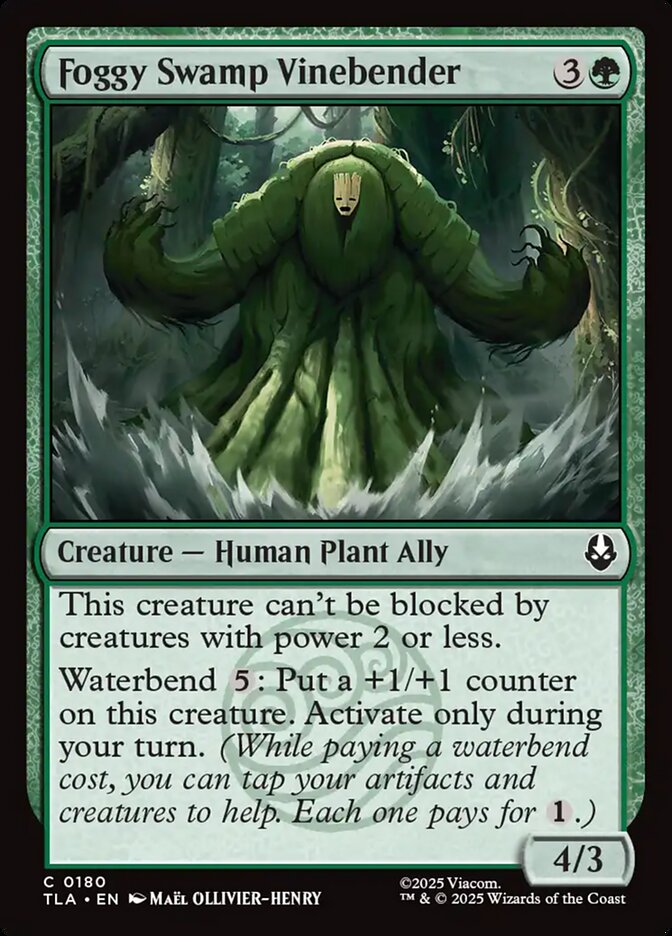 Foggy Swamp Vinebender 180 (Avatar: The Last Airbender)  | Chromatic Games
