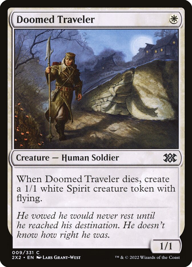 Doomed Traveler 9/331 (Double Masters 2022)  | Chromatic Games
