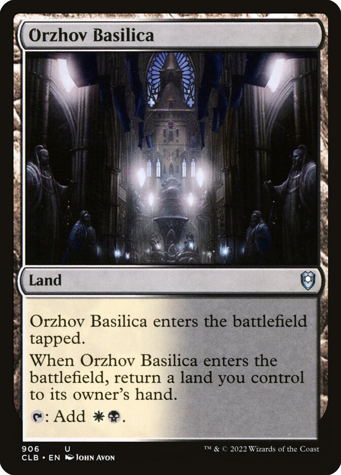 Orzhov Basilica 906 (Commander Legends: Battle for Baldur's Gate)  | Chromatic Games