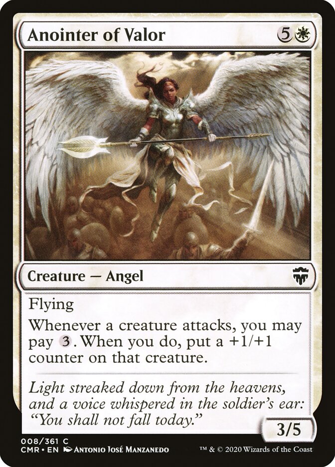 Anointer of Valor 8 (Commander Legends)  | Chromatic Games