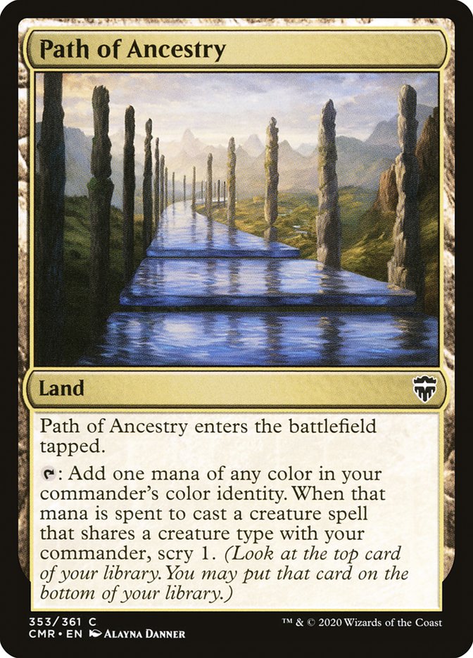 Path of Ancestry 353 (Commander Legends)  | Chromatic Games