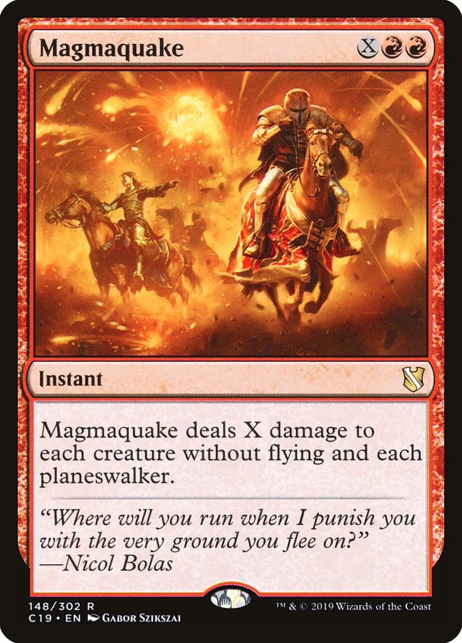 Magmaquake 148/302 (Commander 2019)  | Chromatic Games