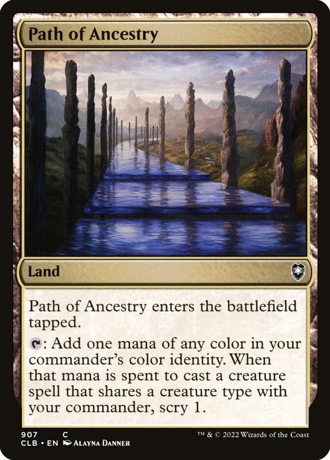 Path of Ancestry 907 (Commander Legends: Battle for Baldur's Gate)  | Chromatic Games