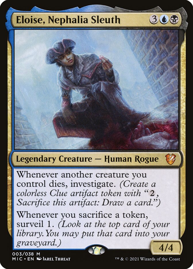 Eloise, Nephalia Sleuth 3 (Commander: Innistrad: Midnight Hunt)  | Chromatic Games