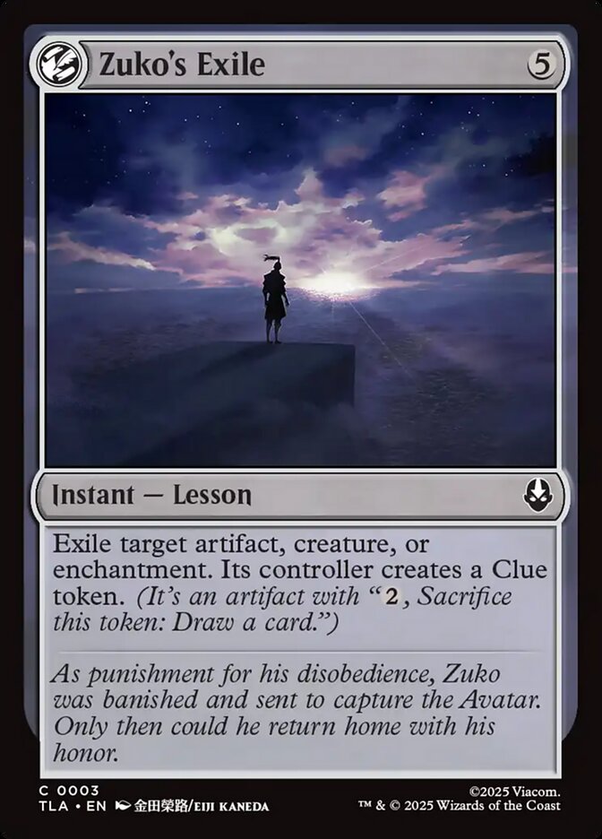 Zuko's Exile 3 (Avatar: The Last Airbender)  | Chromatic Games