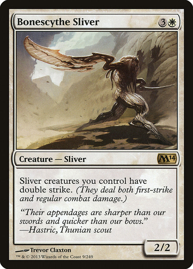 Bonescythe Sliver 9 (Magic 2014 (M14))  | Chromatic Games