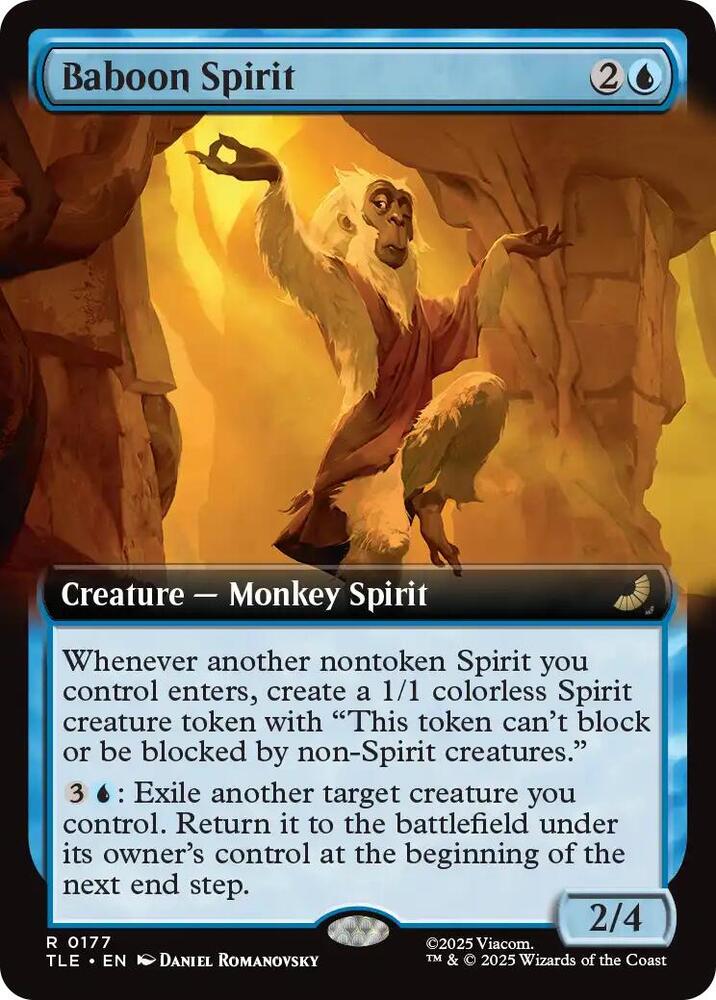 Baboon Spirit 177/317 (Avatar: The Last Airbender: Eternal-Legal)  - Extended Art | Chromatic Games