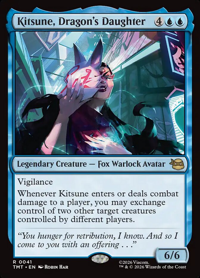 Kitsune, Dragon's Daughter 41 (Teenage Mutant Ninja Turtles)  - Foil | Chromatic Games
