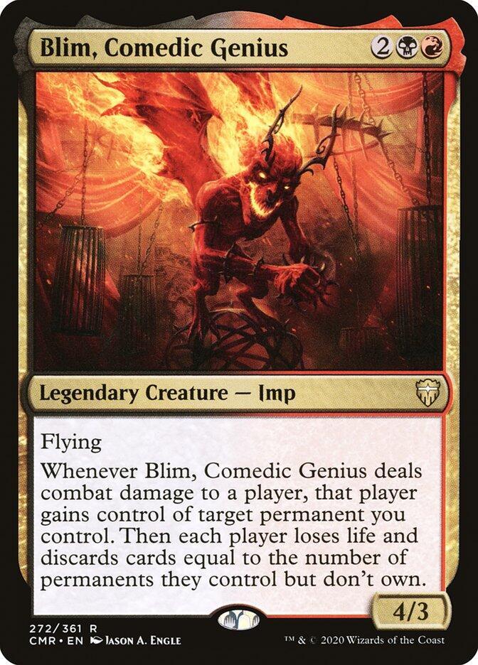 Blim, Comedic Genius 272 (Commander Legends)  - Foil | Chromatic Games