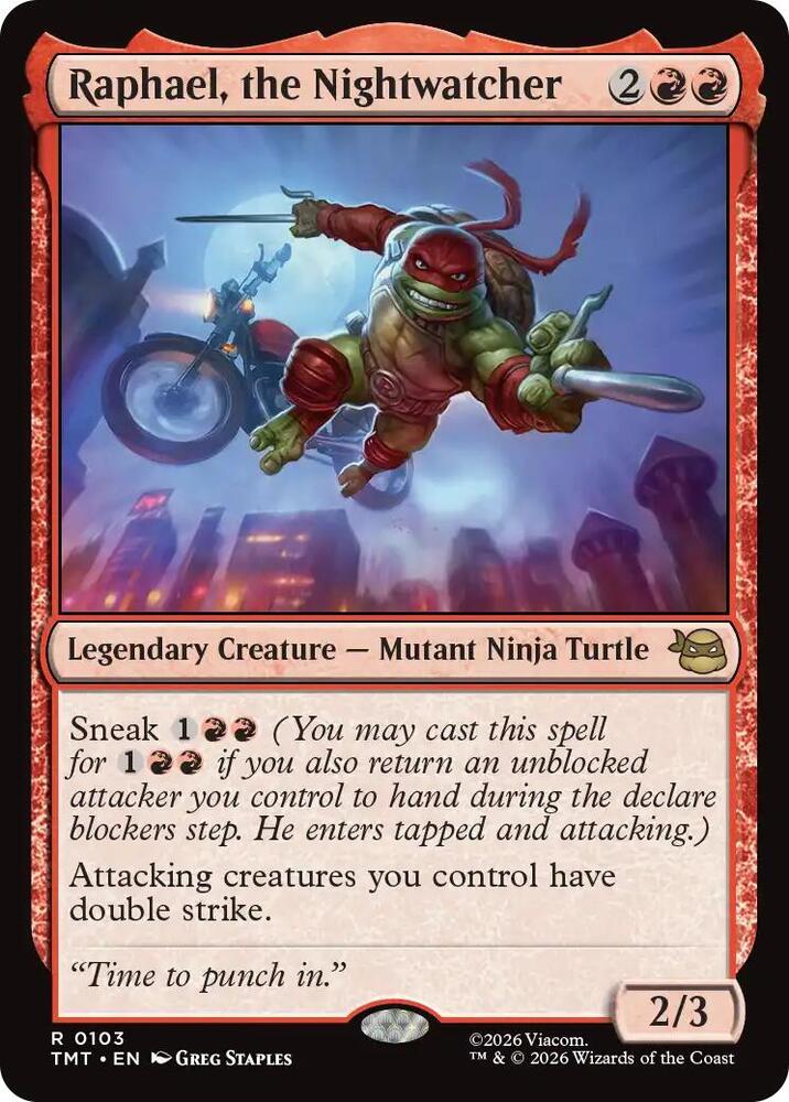 Raphael, the Nightwatcher 103 (Teenage Mutant Ninja Turtles)  | Chromatic Games