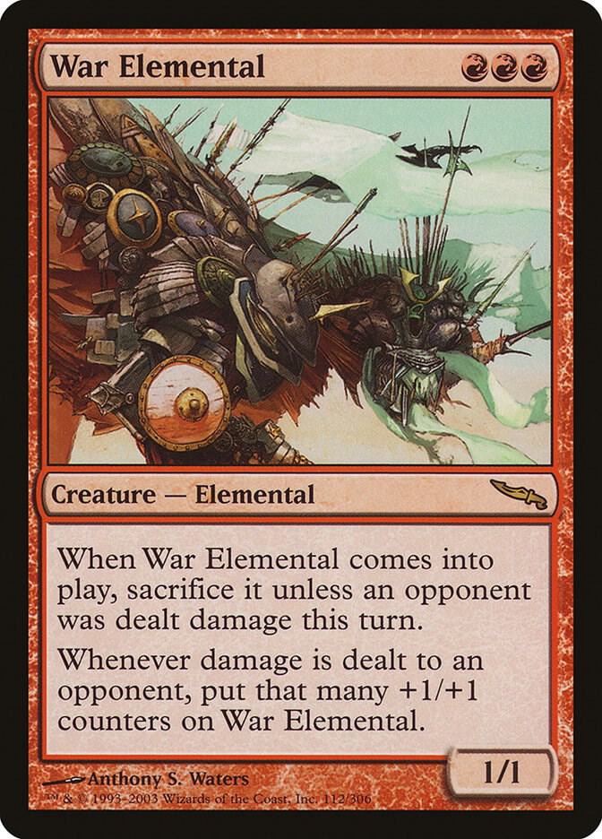 War Elemental 112/306 (Mirrodin)  | Chromatic Games
