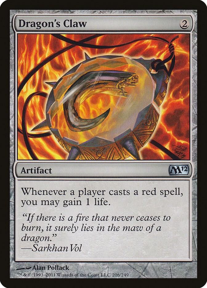 Dragon's Claw 206/249 (Magic 2012 (M12))  | Chromatic Games