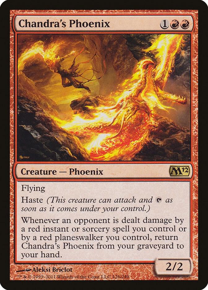 Chandra's Phoenix 126/249 (Magic 2012 (M12))  | Chromatic Games