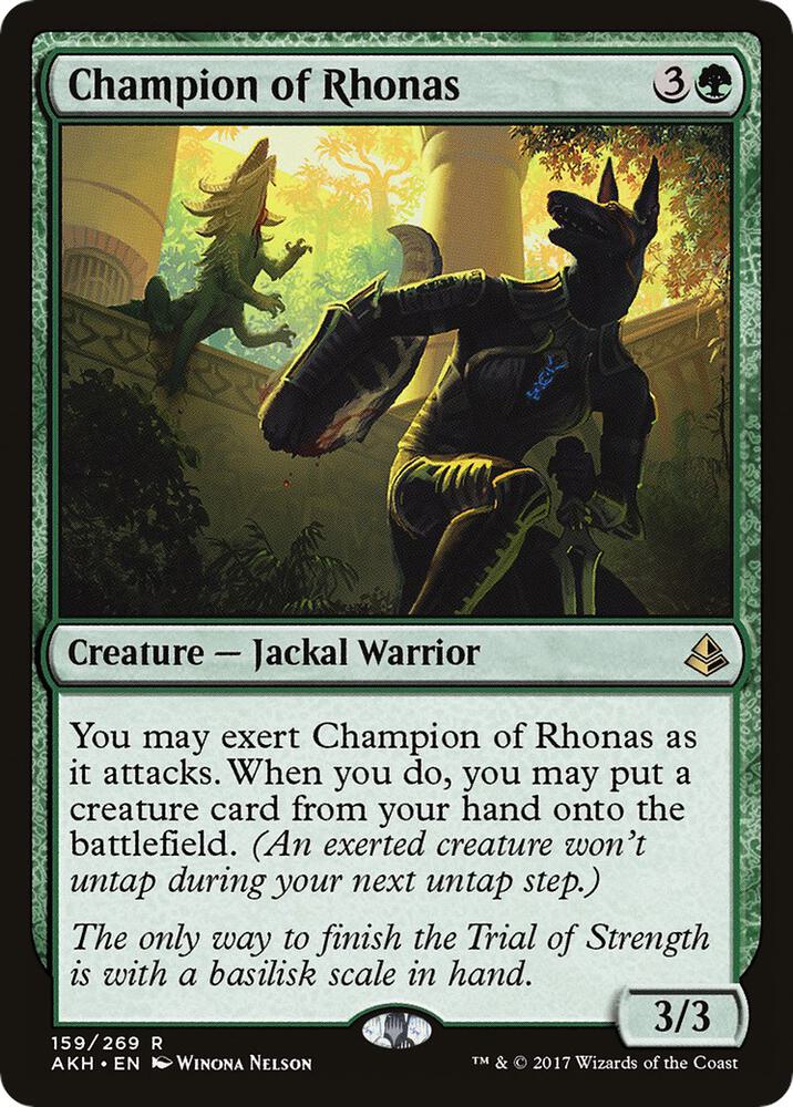 Champion of Rhonas 159/269 (Amonkhet)  | Chromatic Games