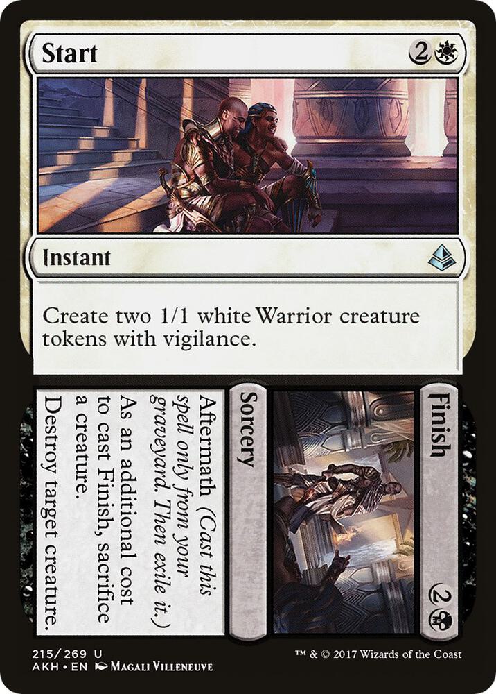 Start // Finish 215/269 (Amonkhet)  | Chromatic Games