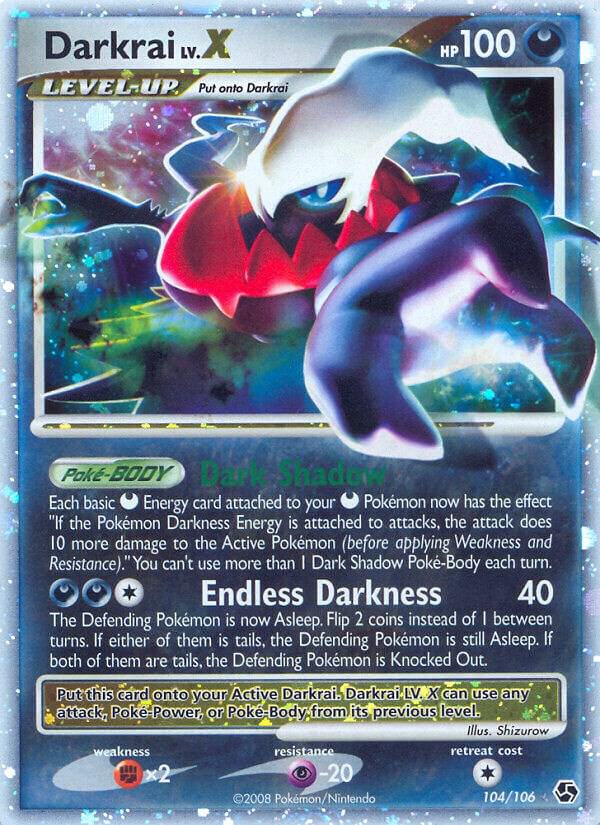 Darkrai LVX 104/106 (Great Encounters)  - Holofoil | Chromatic Games