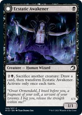 Ecstatic Awakener 100/277 (Innistrad: Midnight Hunt)  | Chromatic Games