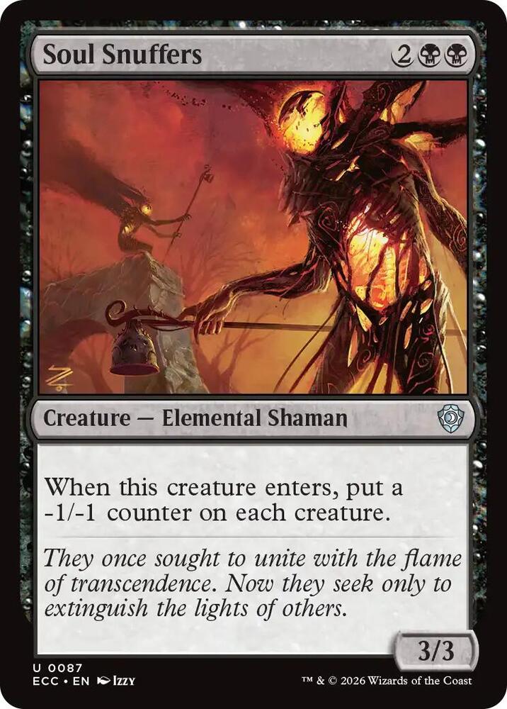 Soul Snuffers 87/176 (Commander: Lorwyn Eclipsed)  | Chromatic Games