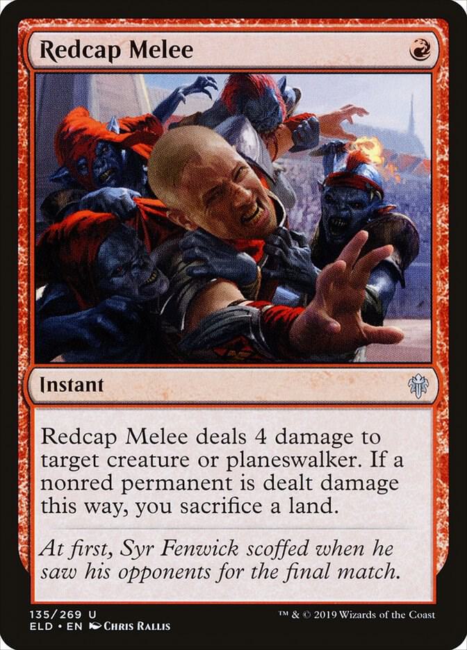Redcap Melee 135/269 (Throne of Eldraine)  - Foil | Chromatic Games
