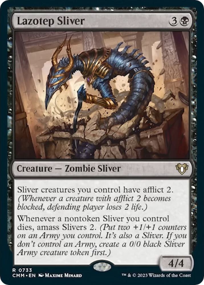 Lazotep Sliver 733/451 (Commander Masters)  | Chromatic Games