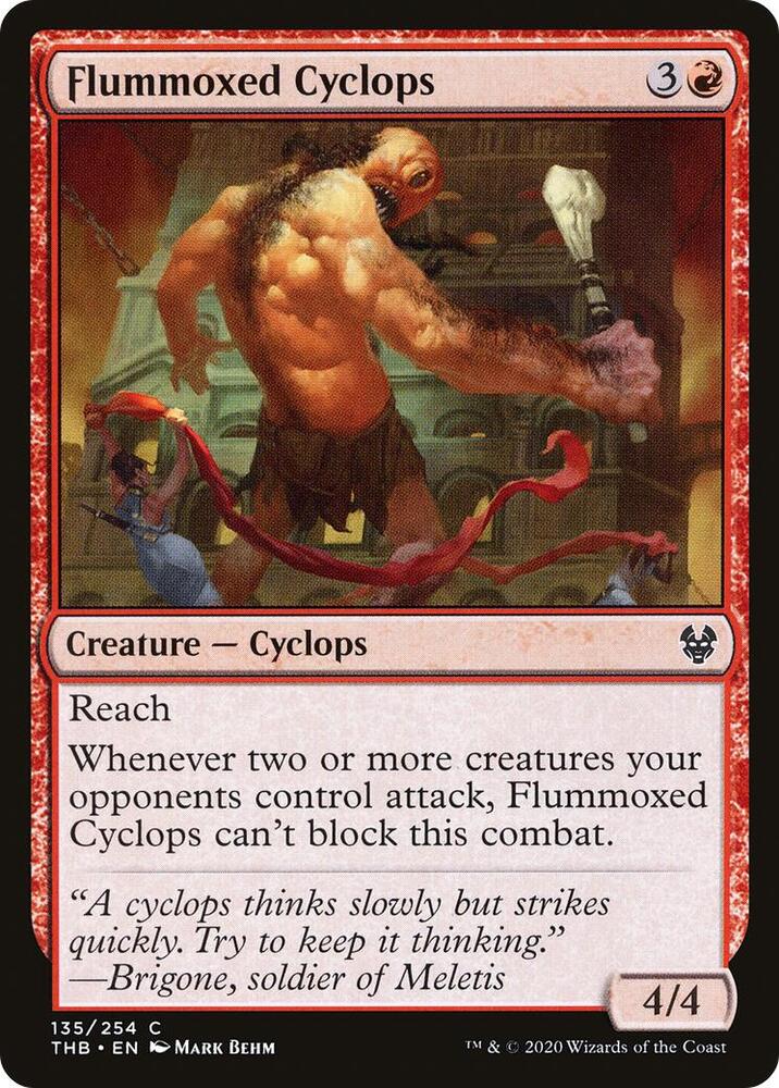 Flummoxed Cyclops 135/254 (Theros Beyond Death)  | Chromatic Games