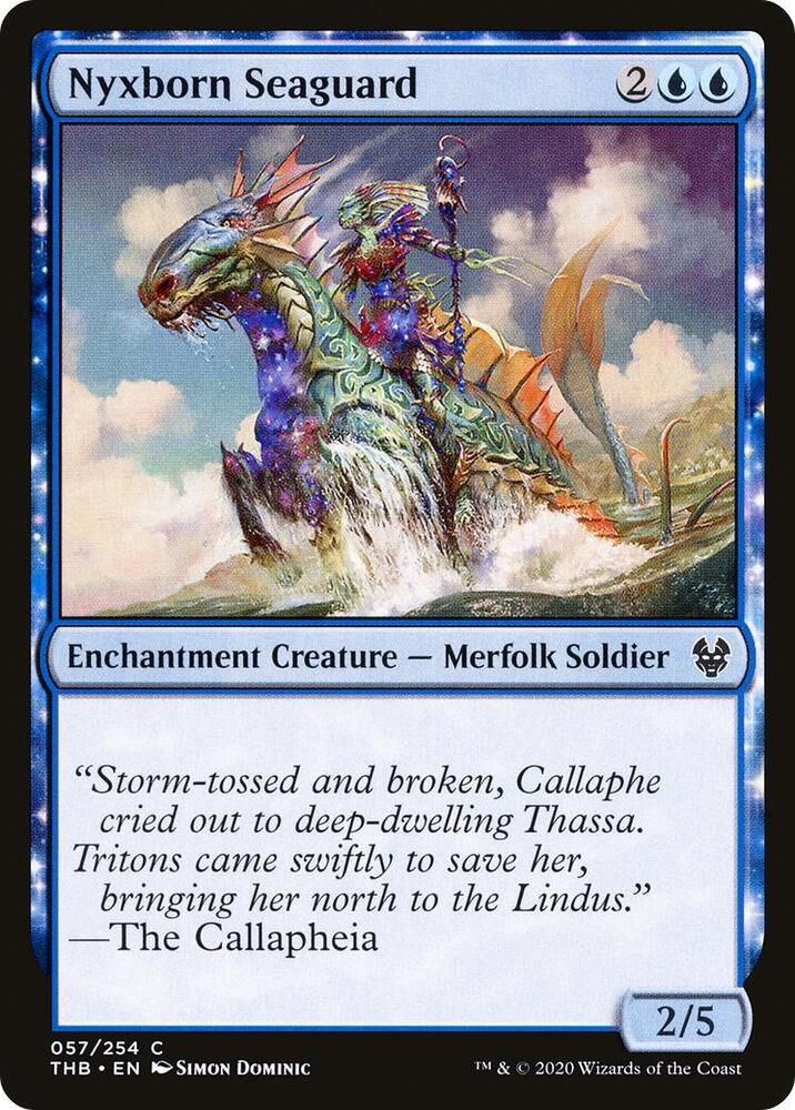 Nyxborn Seaguard 57/254 (Theros Beyond Death)  | Chromatic Games