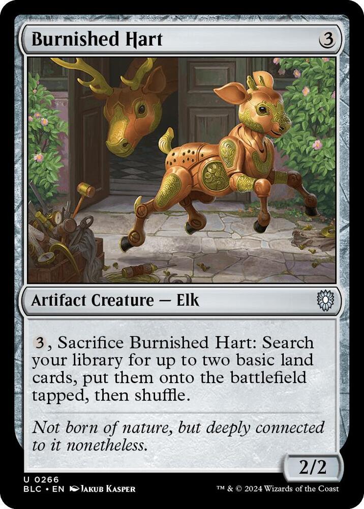 Burnished Hart 266 (Commander: Bloomburrow)  | Chromatic Games