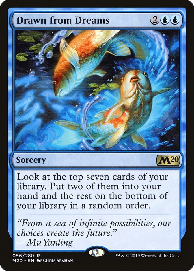 Drawn from Dreams 56/280 (Core Set 2020)  - Foil | Chromatic Games
