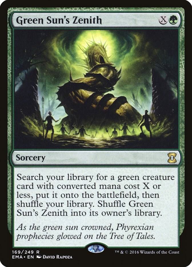 Green Sun's Zenith 169/249 (Eternal Masters)  | Chromatic Games