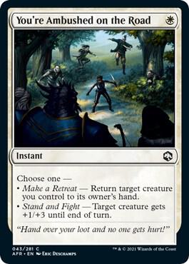 Youre Ambushed on the Road 43 (Adventures in the Forgotten Realms)  | Chromatic Games
