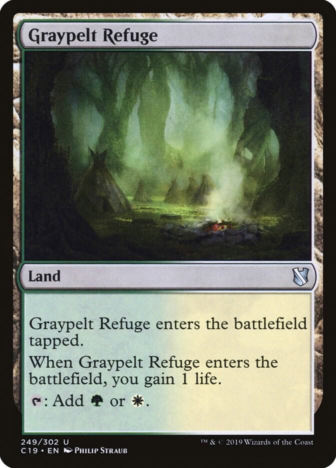 Graypelt Refuge 249/302 (Commander 2019)  | Chromatic Games