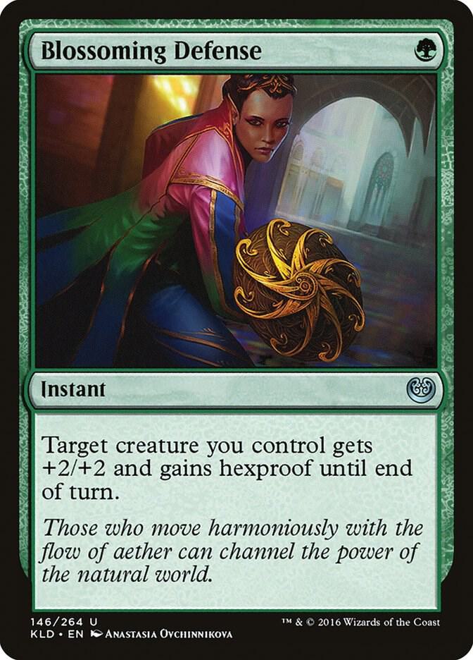 Blossoming Defense 146/264 (Kaladesh)  | Chromatic Games