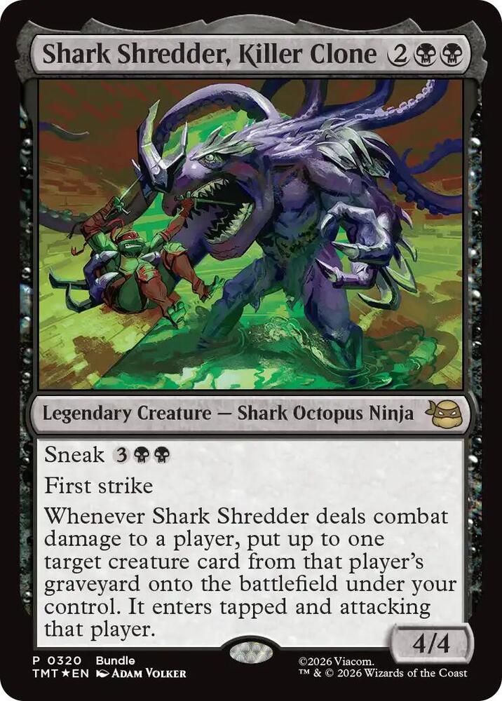 Shark Shredder, Killer Clone 320 (Unique and Miscellaneous Promos)  - Foil | Chromatic Games