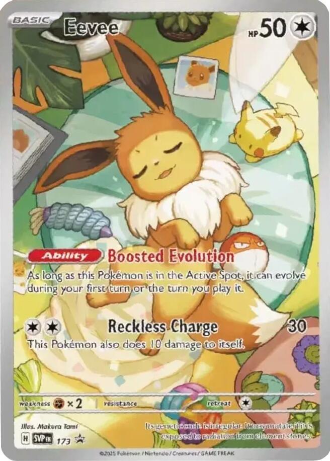 Eevee 173 (SV: Scarlet & Violet Promo Cards)  - Holofoil | Chromatic Games