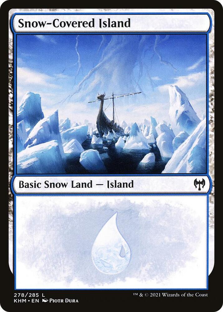 Snow-Covered Island 278 (Kaldheim)  | Chromatic Games