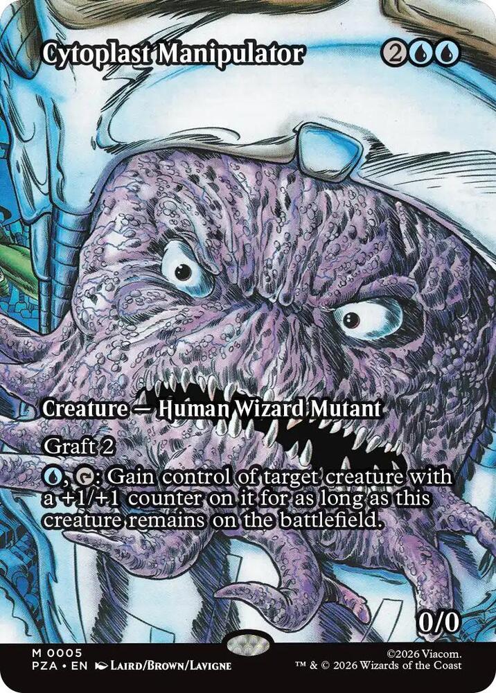 Cytoplast Manipulator 5/20 (Teenage Mutant Ninja Turtles Source Material)  - Borderless | Chromatic Games